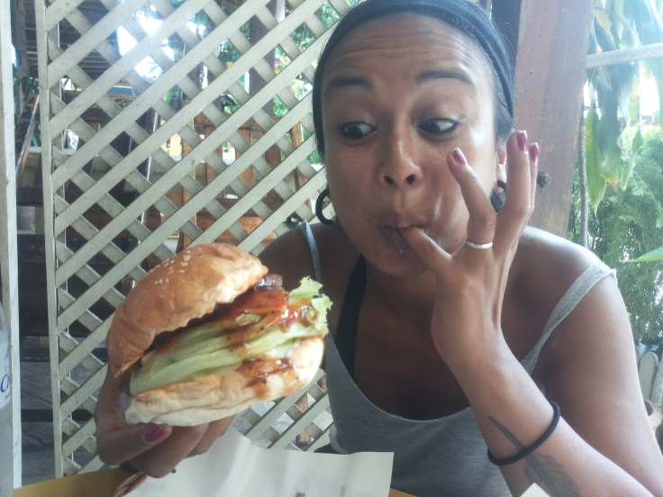 Een keer zondigen met een verse homemade burger mag af en toe best..'