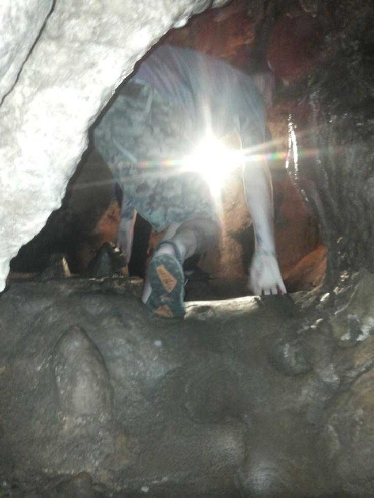 Soms best krap in de kilometers lange grottenstelsel