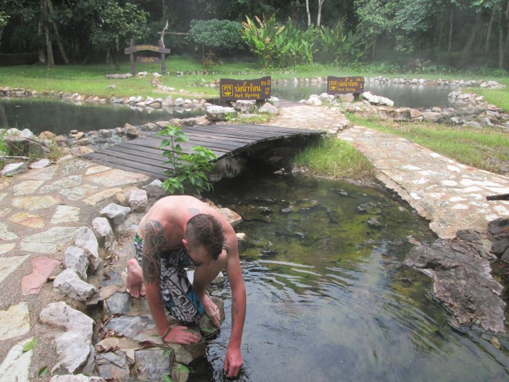 Eerst even het water testen