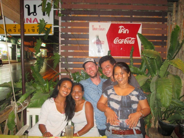 Borrelavondje met broer en bff van mamma Tiam erbij