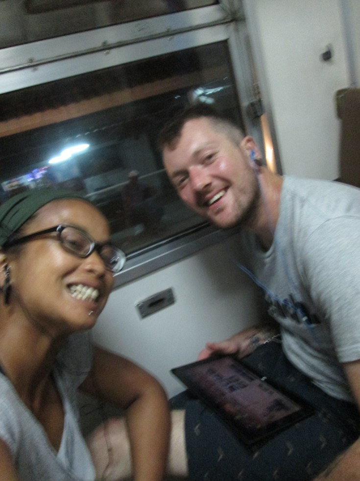 All aboard! The nighttrain!