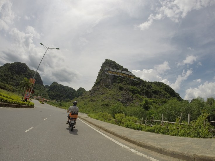 De ingang van het National Park
