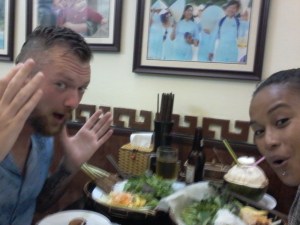 Maar vaak is het eten een feestje!