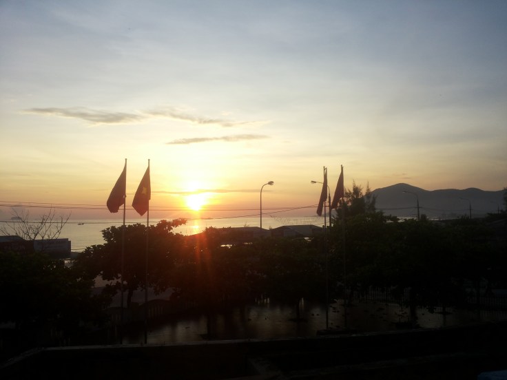 Heeeeerlijk wakker worden met dit uitzicht!