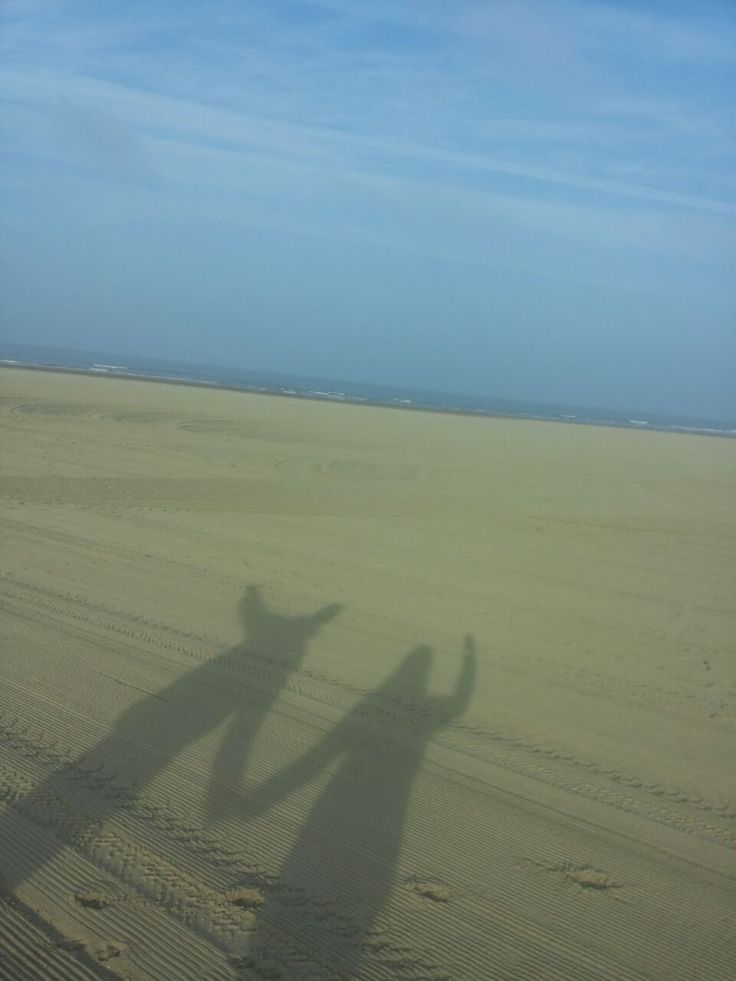 Ook weer een ander strand en een andere zee!