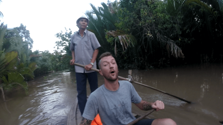 Was het vorige week nog bootje varen....
