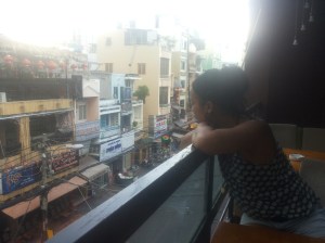 Lekker even bijkomen en genieten van het straatleven