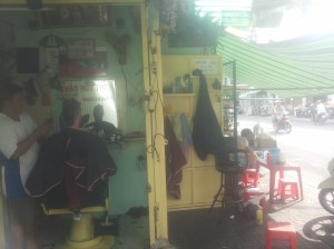 De straatkapper bij ons om de hoek