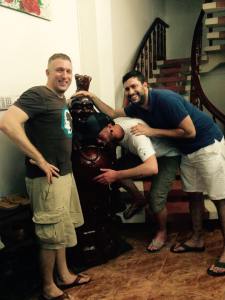 Boys will be boys....